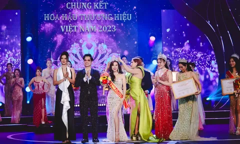 Lộ diện Á hậu 1 cuộc thi Hoa hậu Thương hiệu Việt Nam 2023