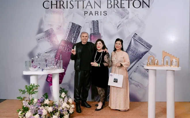 Lê Hoài Anh và bước đi chiến lược đưa chuẩn mực làm đẹp châu Âu đến Việt Nam qua sự kiện ra mắt Christian Breton