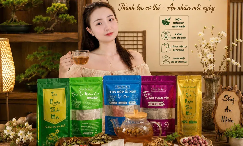 Ngân Thảo Mộc – Thương hiệu trà thảo mộc đến từ Tây Ninh